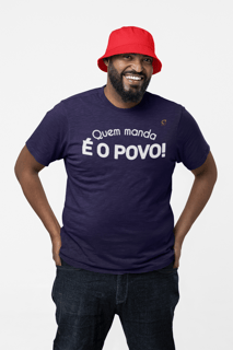 Nome do produto T-shirt Plus Size É O POVO!