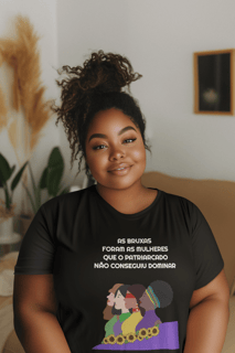 Nome do produto T-shirt Plus Size Bruxas
