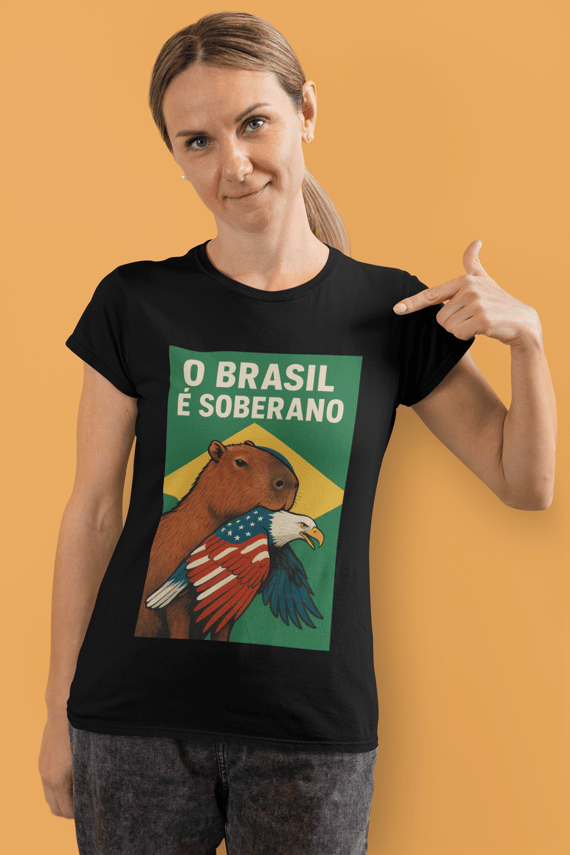 T-shirt Baby Look CAPIVARA