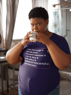 Nome do produto T-shirt Plus Size Transcestralidade