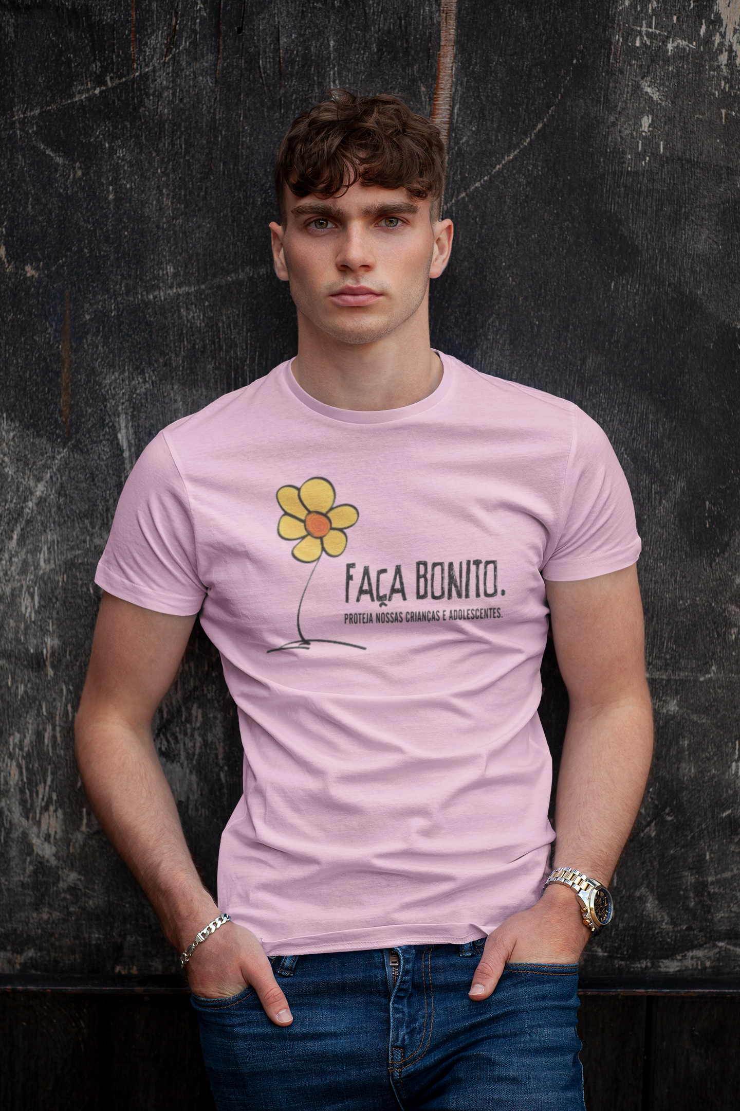 T-shirt Tradicional Faça Bonito