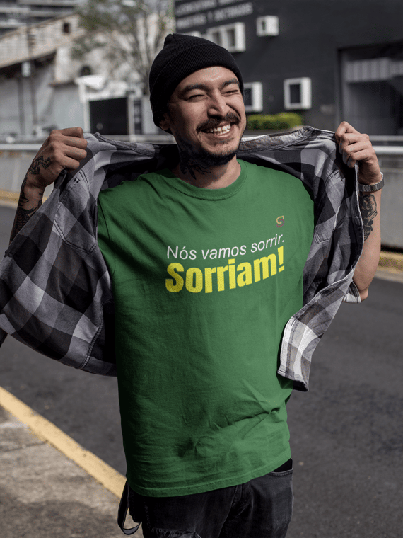 T-shirt Tradicional Sorriam!