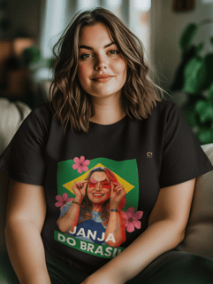 Nome do produto T-shirt Plus Size JANJA DO BRASIL