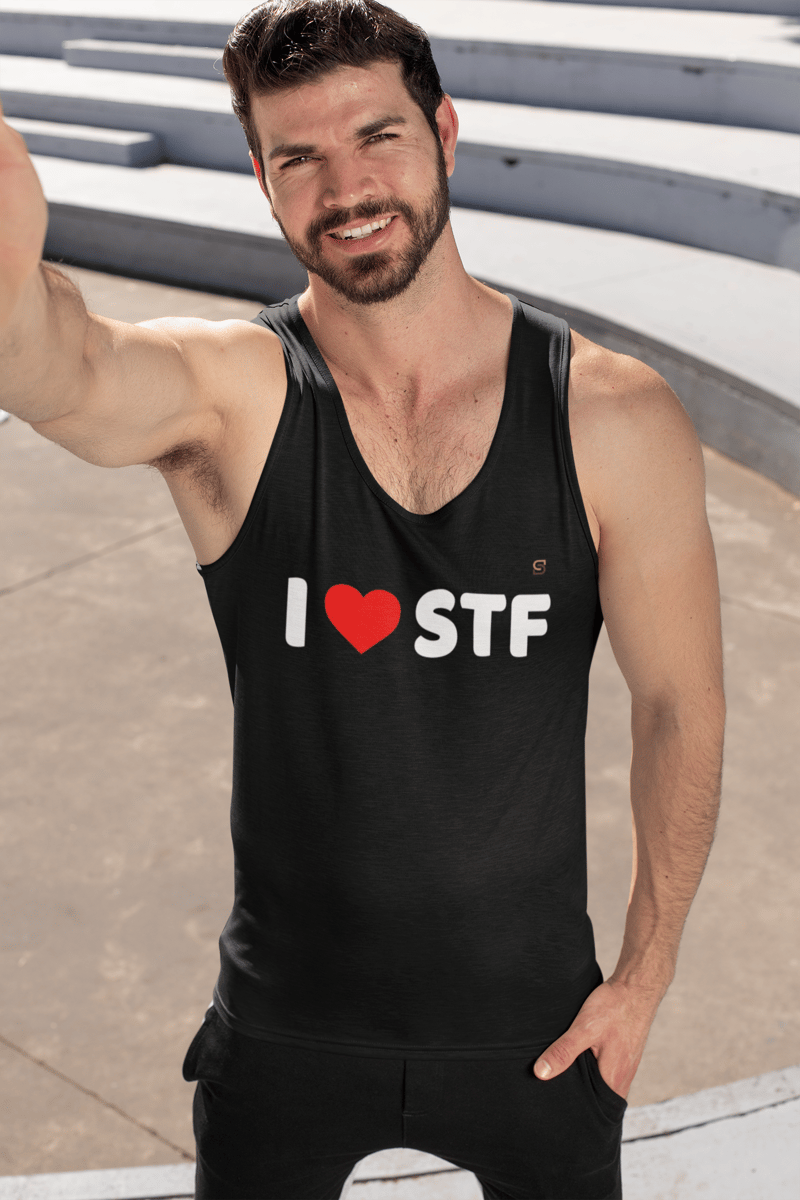 Nome do produto: Regata UNISSEX I LOVE STF