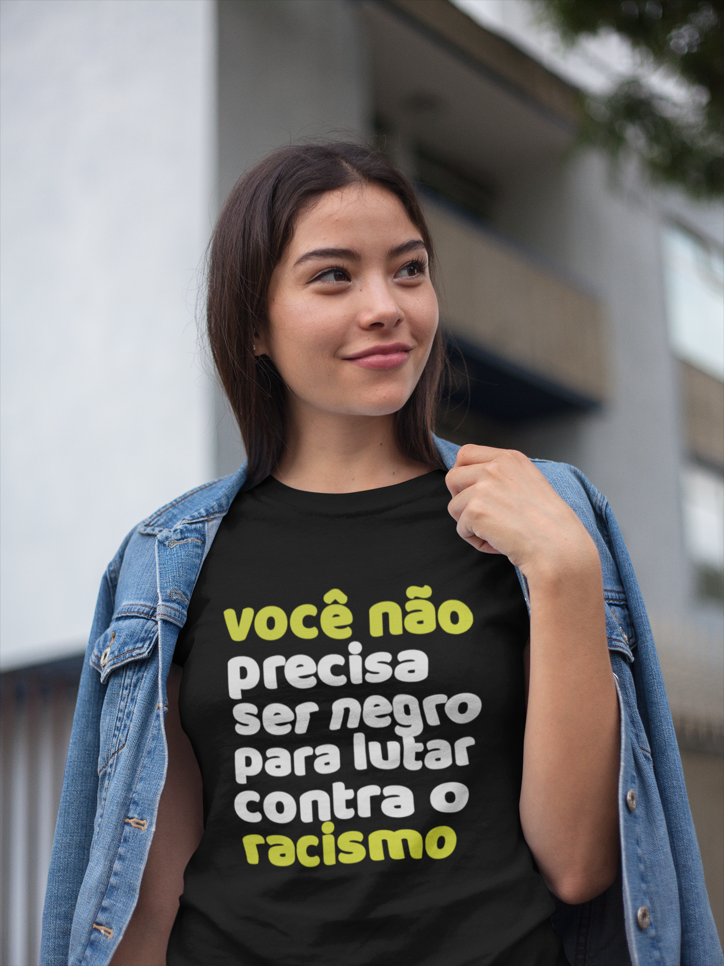 T-shirt Feminina Antirracista