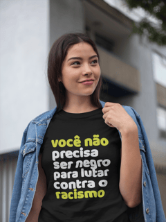 T-shirt Feminina Antirracista