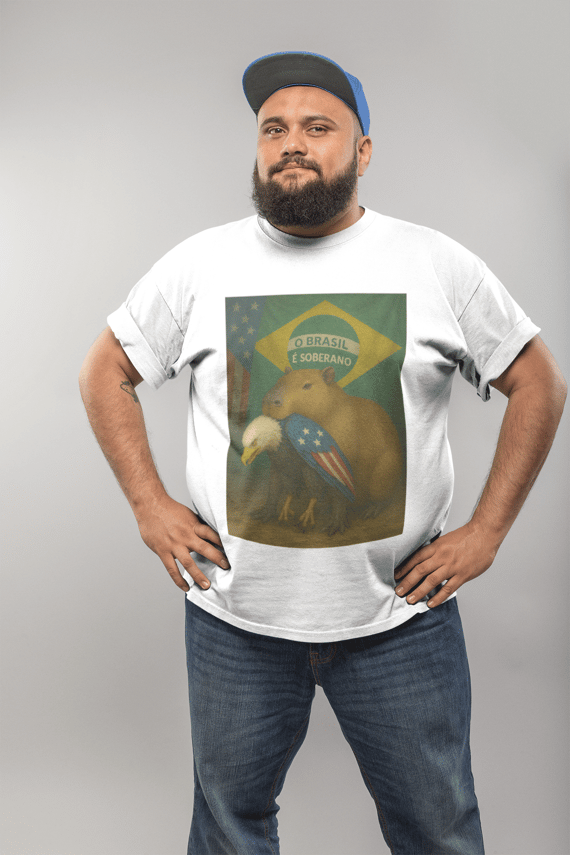 T-shirt Plus Size CAPIVARA