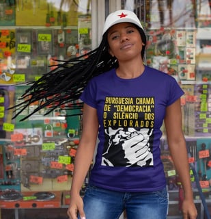 Nome do produto T-shirt Baby Look Burguesia