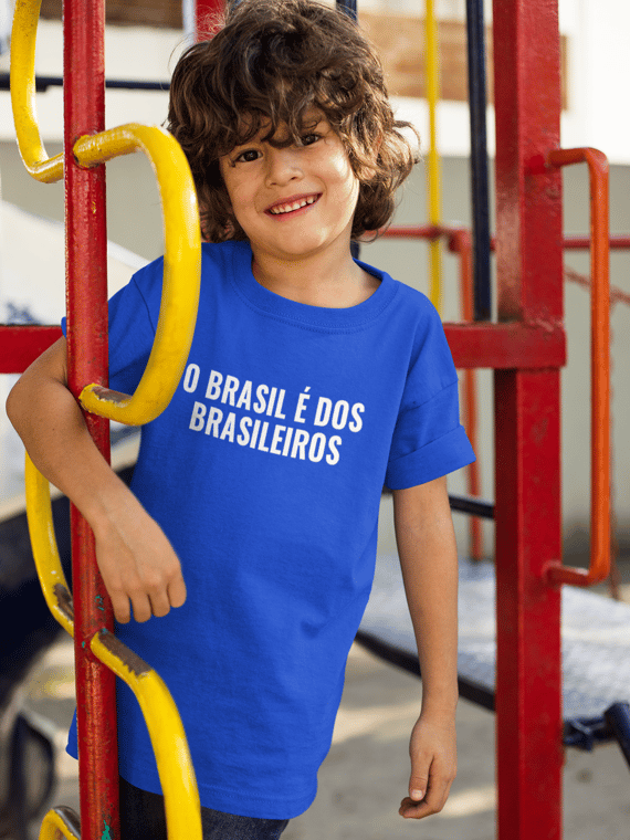 T-shirt Classic Infantil BRASIL 