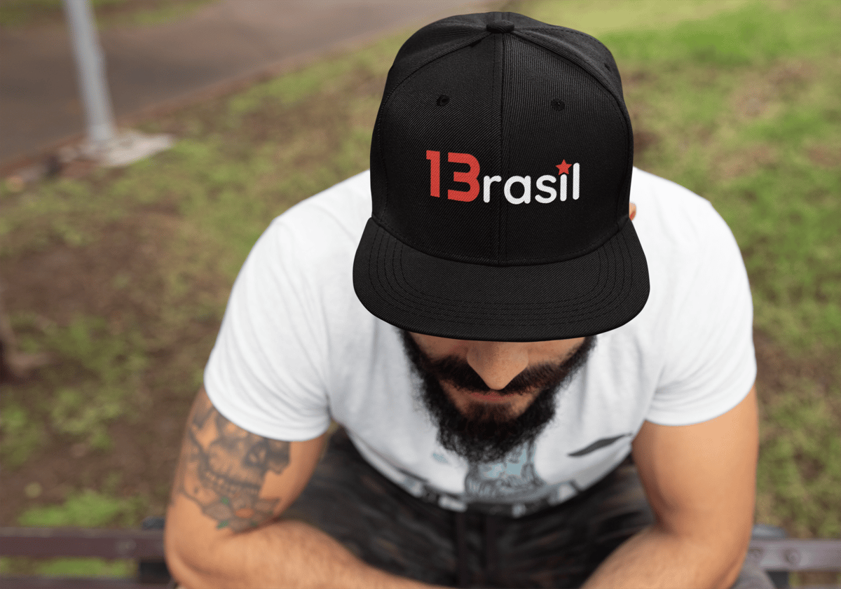 Nome do produto: Boné Aba Reta 13rasil