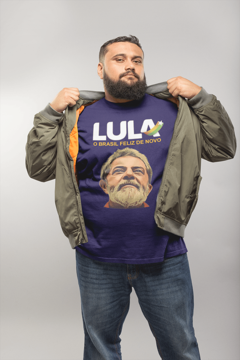 Nome do produto: T-shirt Plus Size LULA BR