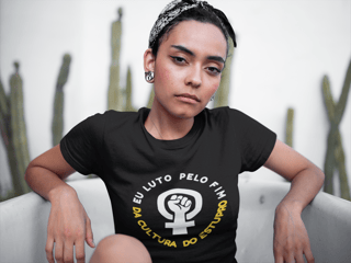 Nome do produto T-shirt Baby Look Cultura do Estupro