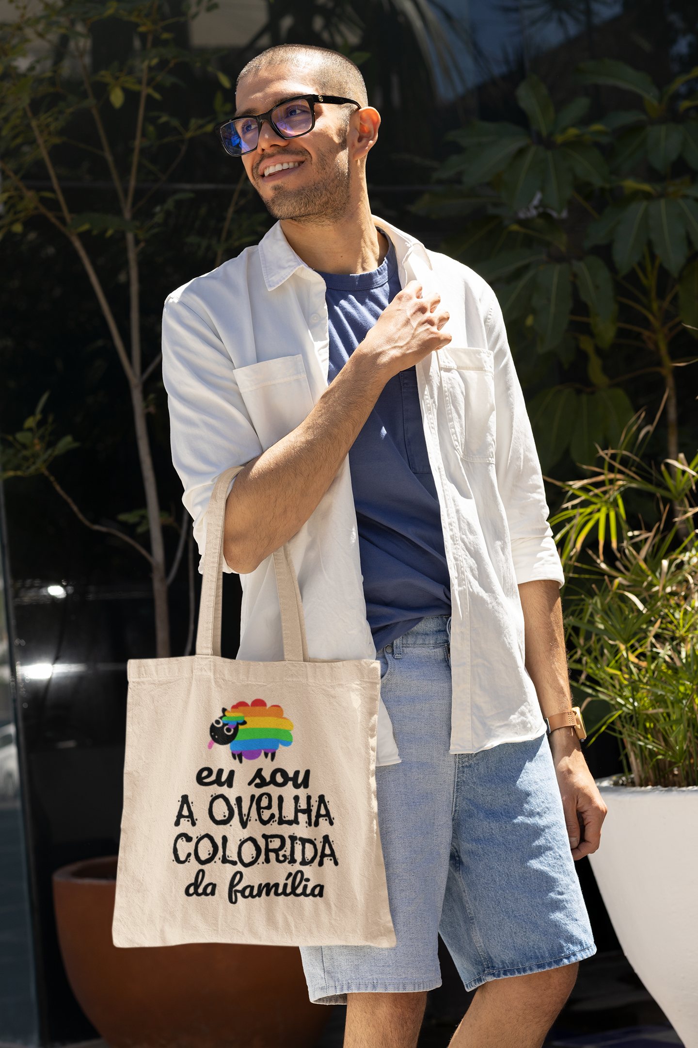 Ecobag Ovelha Colorida