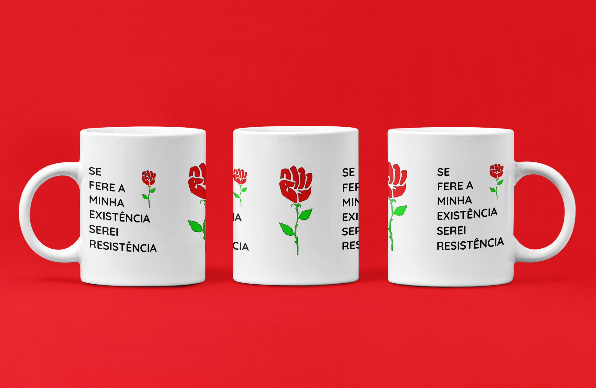 Caneca Serei Resistência