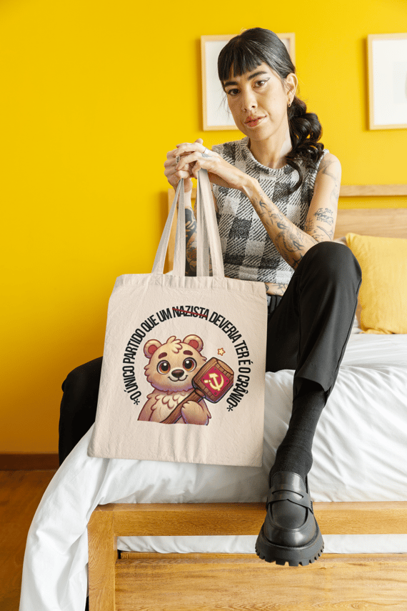 Ecobag crânio partido