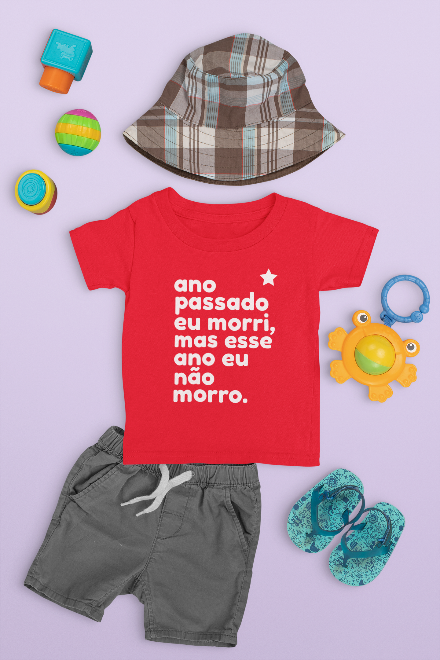 T-shirt Infantil Classic esse ano NÃO