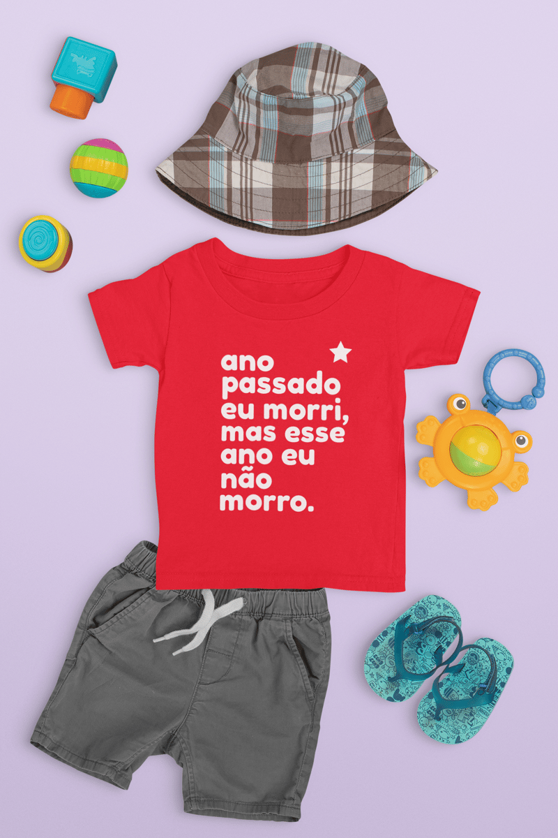 Nome do produto: T-shirt Infantil Classic esse ano NÃO
