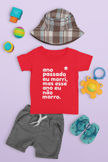 T-shirt Infantil Classic esse ano NÃO