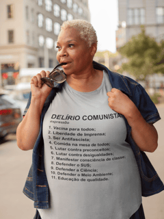 Nome do produto T-shirt Plus Size Delírio Comunista