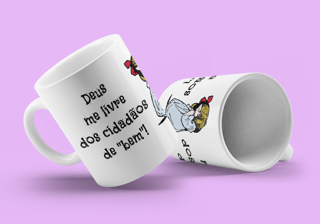 Caneca Deus Me Livre