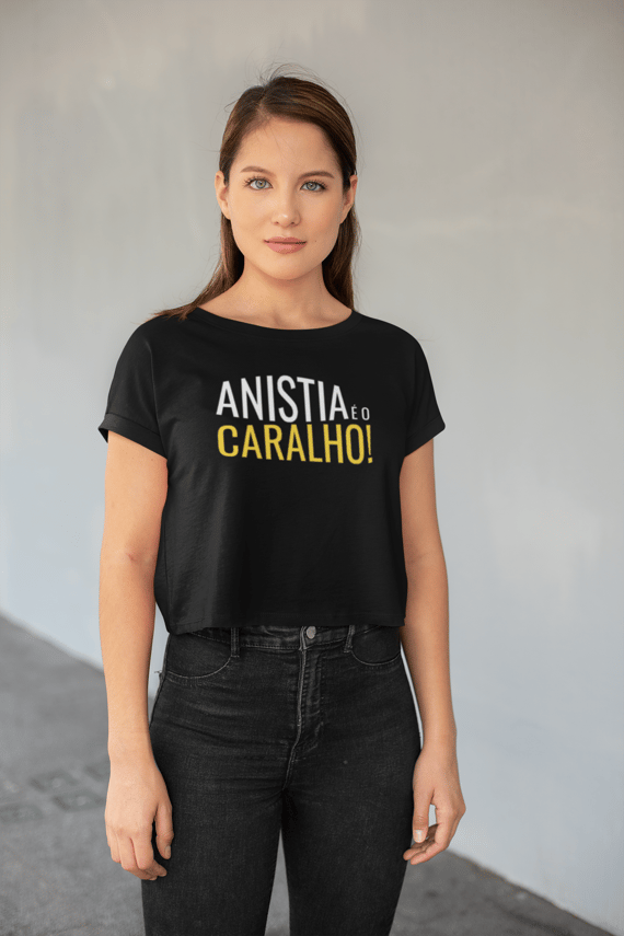 Cropped Anistia é o C*ralho