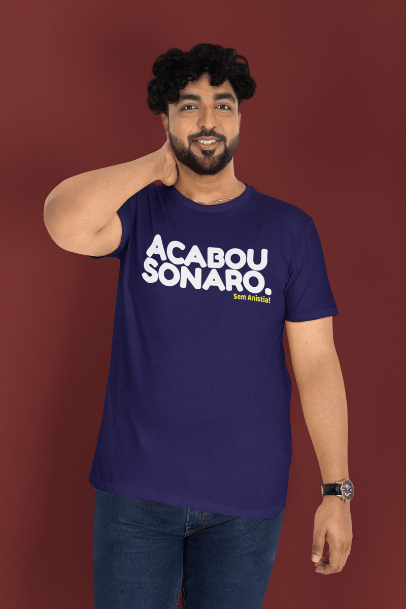 Nome do produto: T-shirt Plus Size ACABOUSONARO