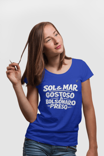 T-shirt Baby Look BOLSONARO PRESO!