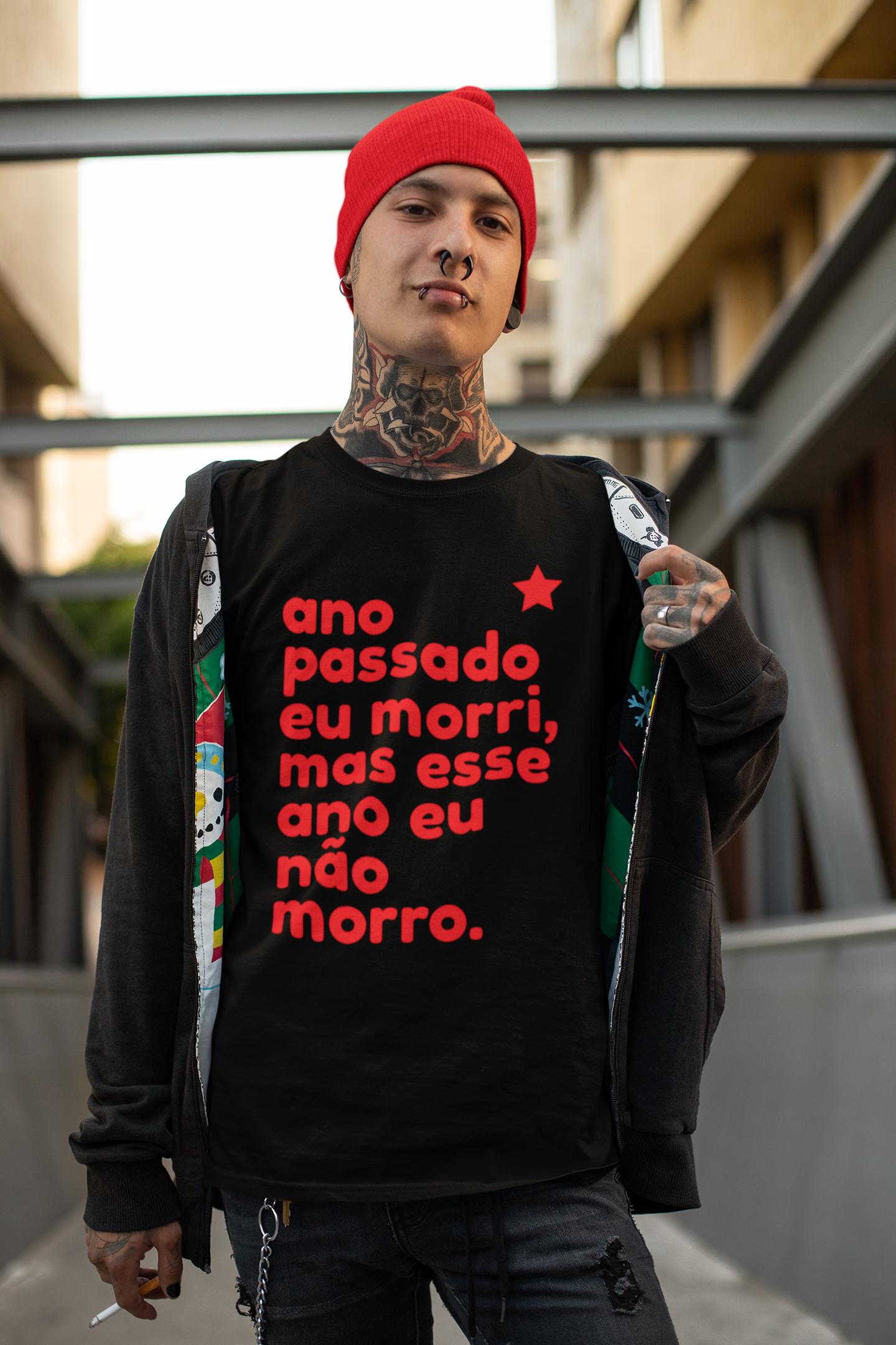 T-shirt Tradicional ESSE ANO NÃO