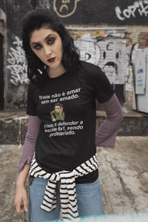 Nome do produto T-shirt Baby Look FIM DA ESCALA 6X1