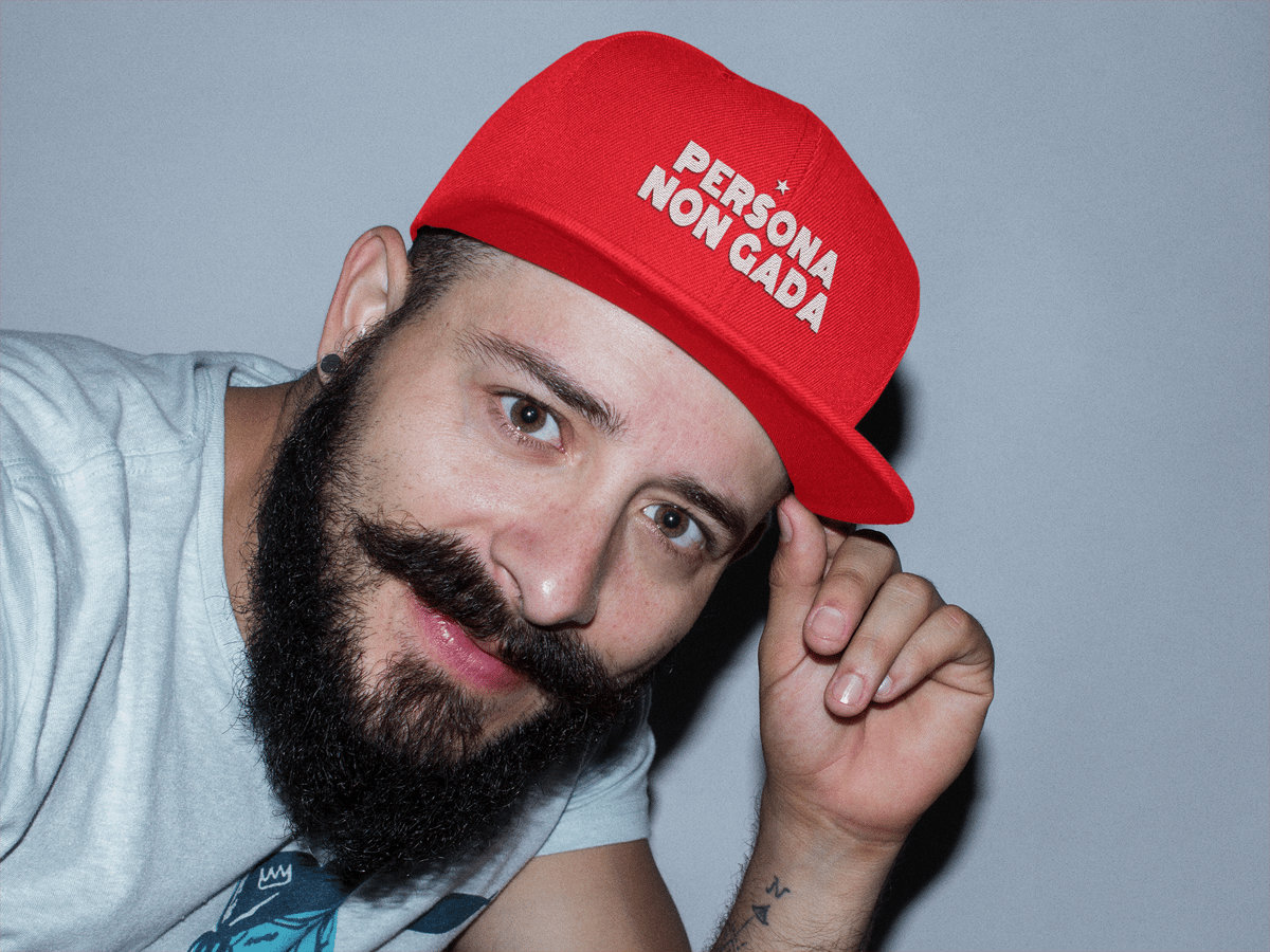 Nome do produto: Boné Anatômico Persona Non Gada
