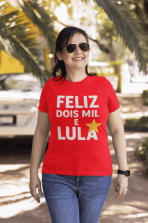 Nome do produto T-shirt Baby Look DOIS MIL E LULA