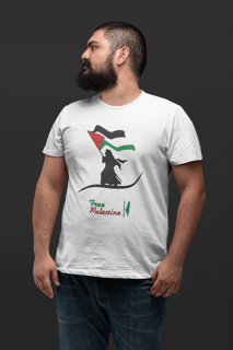 T-shirt Plus Size Free Palestine