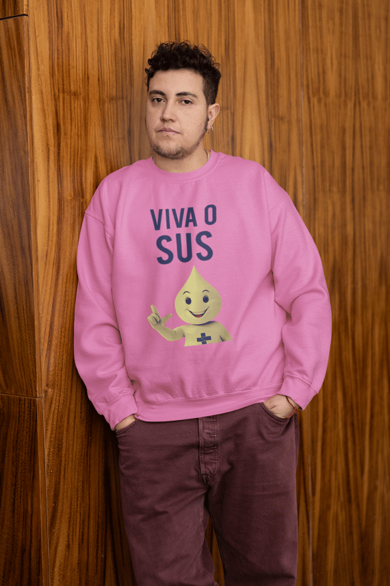 Moletom UNISSEX Viva o SUS!