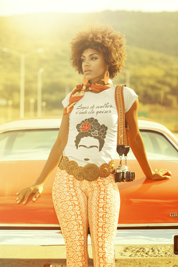 T-shirt Baby Look Mulher
