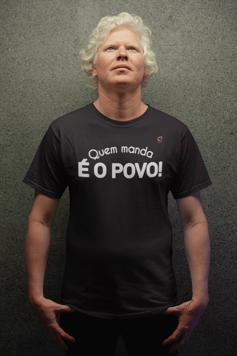 Nome do produto: T-shirt Tradicional É O POVO!