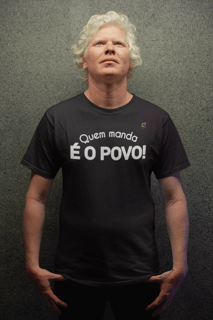 Nome do produto T-shirt Tradicional É O POVO!