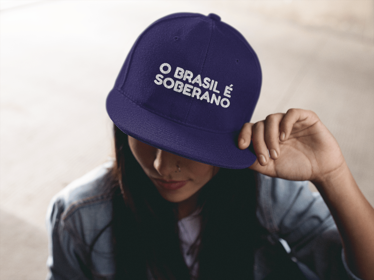 Nome do produto: Boné Anatômico Brasil Soberano