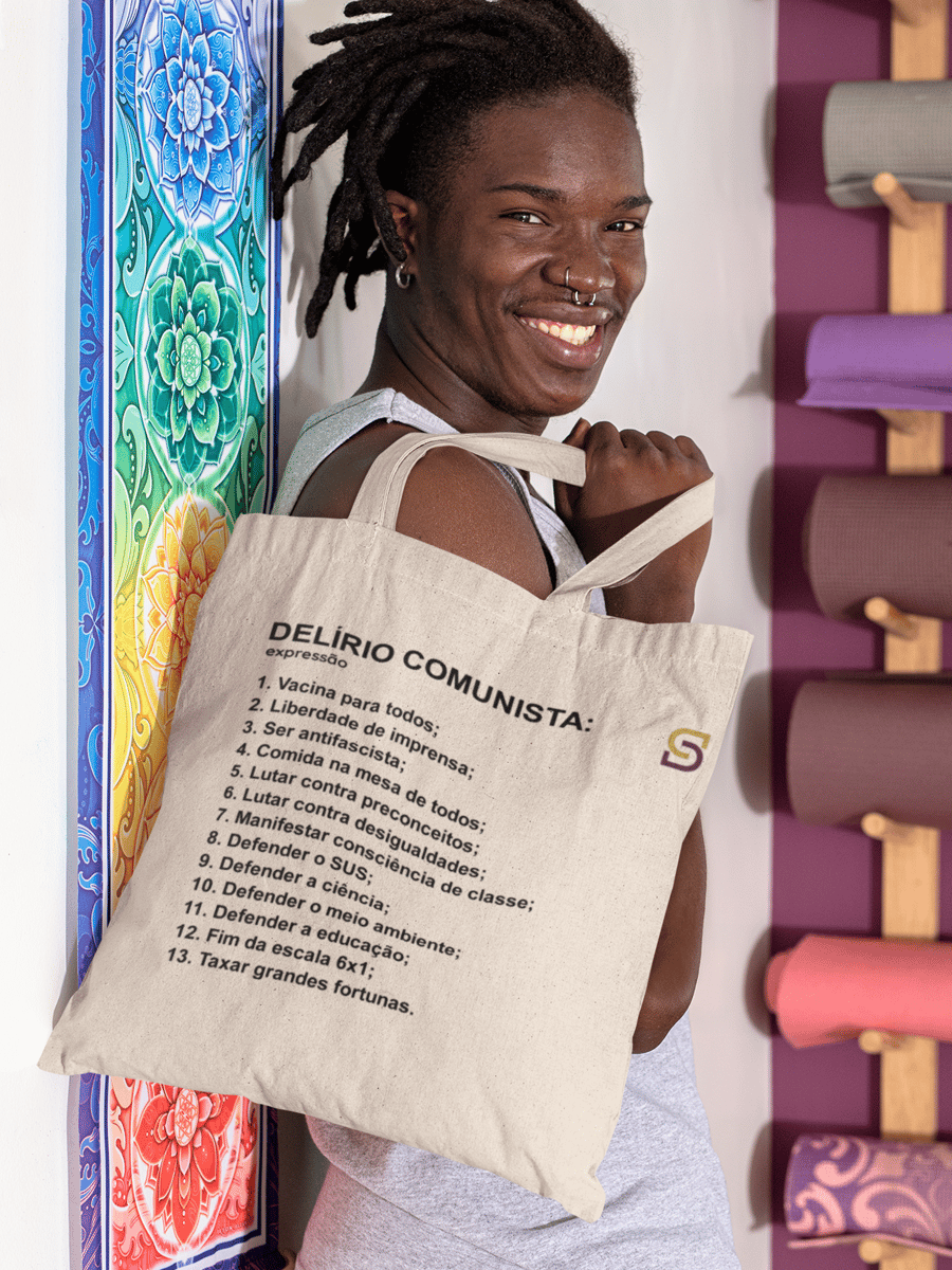 Nome do produto: Ecobag Delírio Comunista