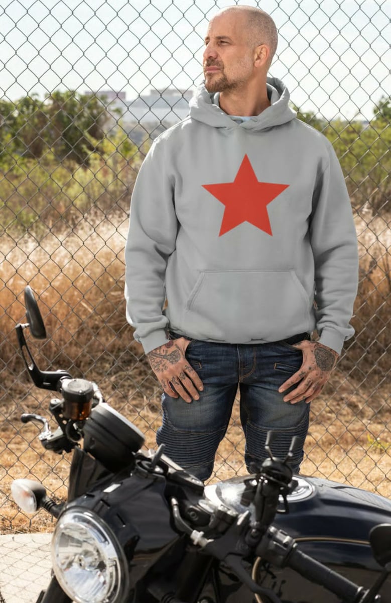 Nome do produto: Moletom UNISSEX Canguru Estrela