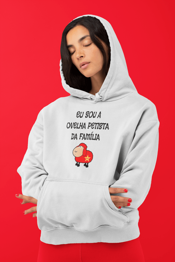 Moletom Canguru Unissex Ovelha Petista