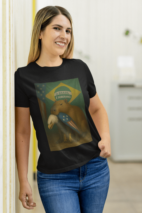T-shirt Baby Look CAPIVARA