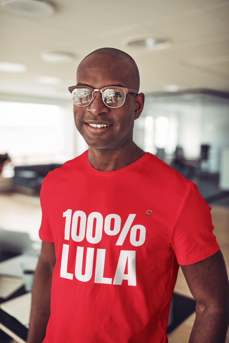 Nome do produto: T-shirt Tradicional 100 LULA