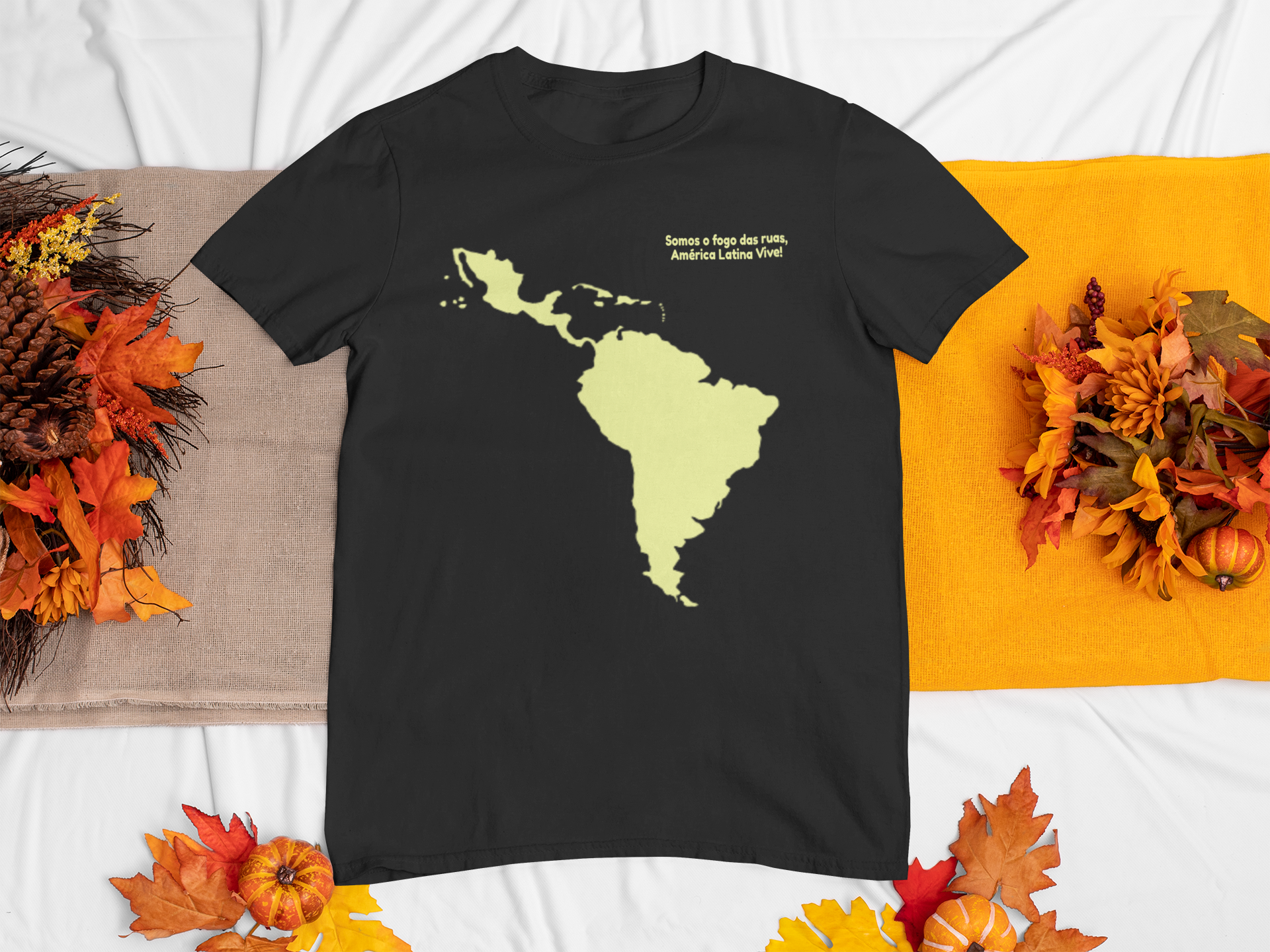 T-shirt Tradicional América Latina