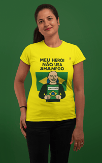 Nome do produto T-shirt Baby Look XANDÃO
