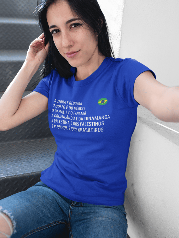 T-shirt Baby Look BRASIL