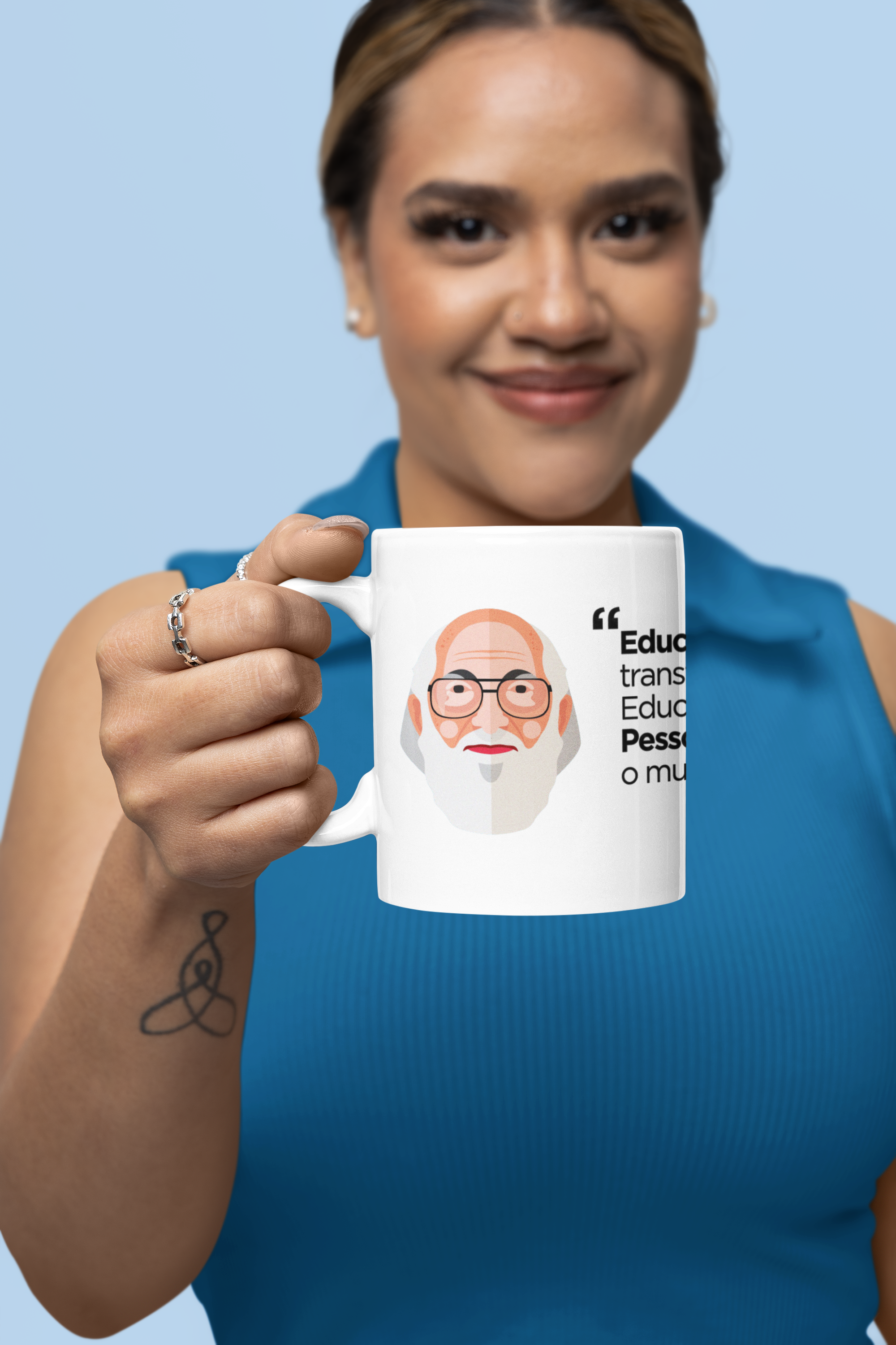 Caneca Paulo Freire