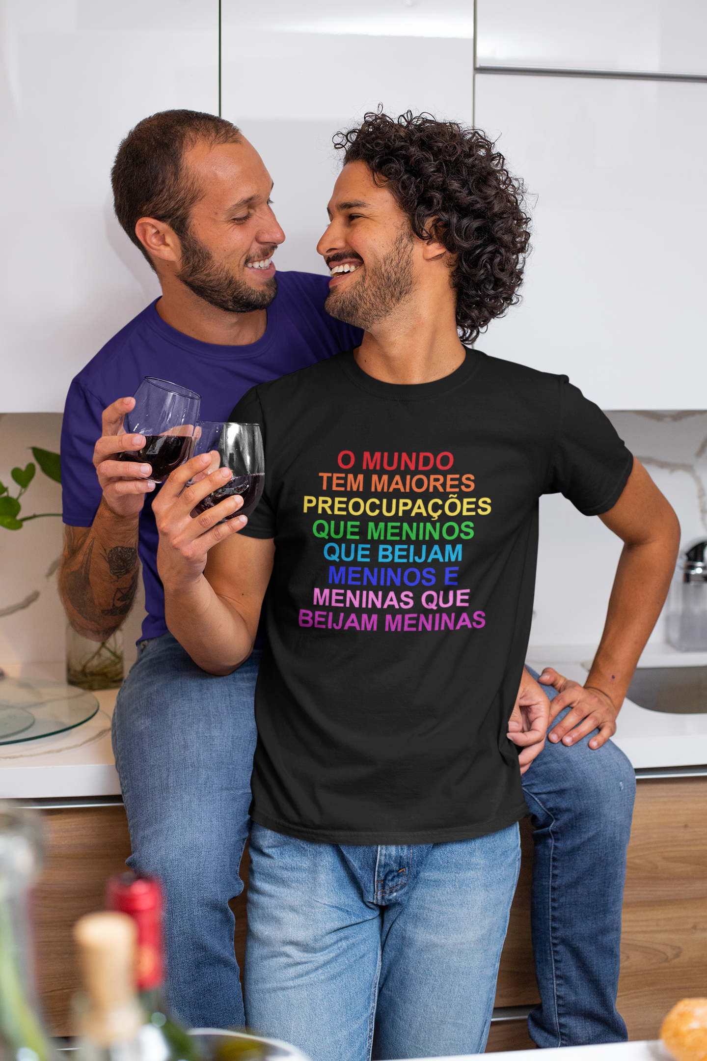 T-shirt Tradicional Meninos e Meninas