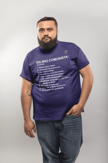 Nome do produto T-shirt Plus Size Delírio Comunista
