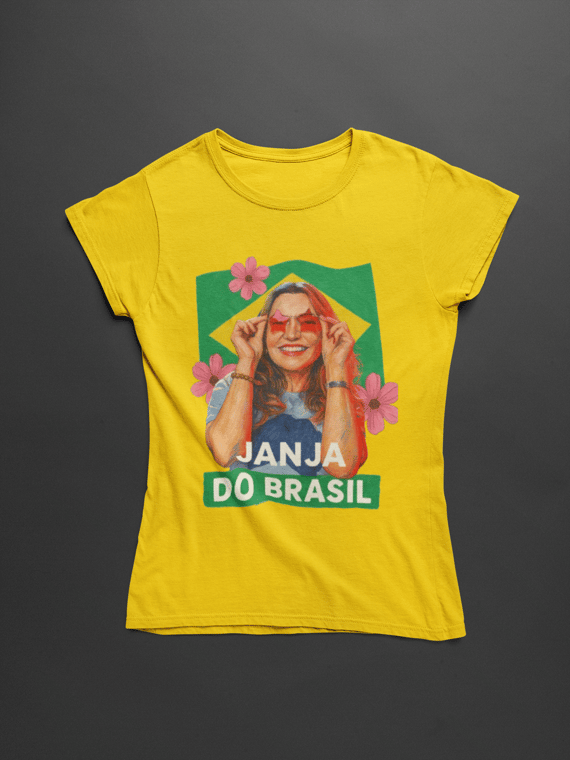 T-shirt Baby Look JANJA DO BRASIL