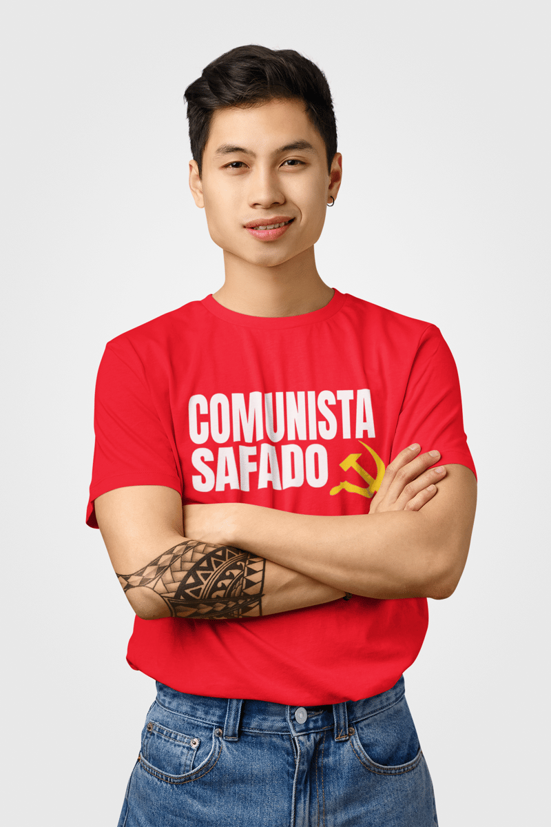 Nome do produto: T-shirt Tradicional COMUNISTA SAFADO